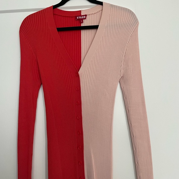 Staud
Shoko Colorblocked Midi-Dress - Picture 2 of 5